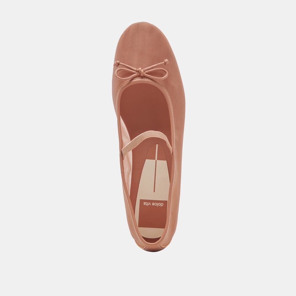 Dolce Vita Tan Women's Flats with Bow Detail